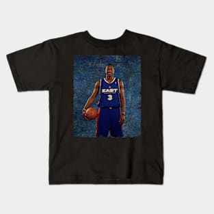 Dwyane Wade #3 on EAST All-Star Kids T-Shirt